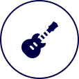 A guitar icon