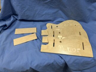 Uke tenor cutaway bend pattern set