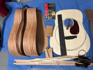 D18 martin style kit with Snakewood binding  forward shifted red spruce top 14 fret