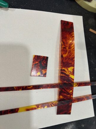 tortoise binding set with tail and heel  piece