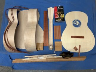 L00 Maple 14 fret based off a 1930, Red spruce top Blood Binding Gold tuners