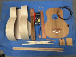 Maple L00 with Redwood top , 1930 brace specs scallop red spruce braces