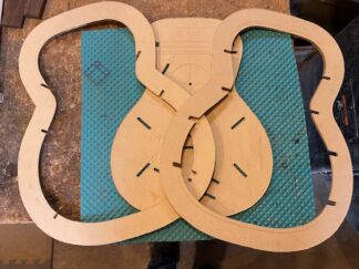 12 fret L00 based off 1930    template set and halo  24.75 scale