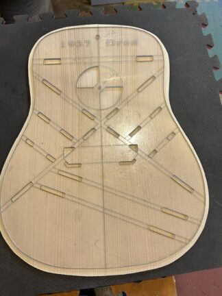 AA grade Dred top Adirondack red spruce top.