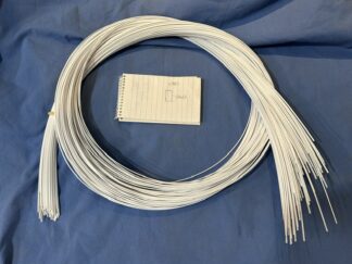 White abs  .040 thick .060 hi     rosettes or purfling