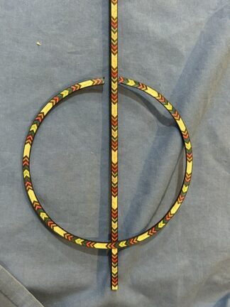style 30 back strip with rosette