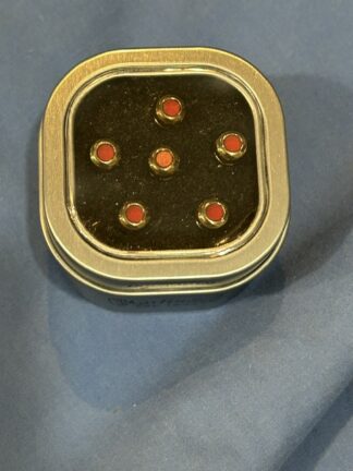 CF Martin Luxe pins  Gold with Tortise dot