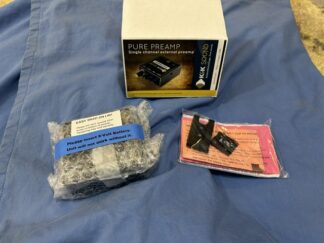 K&K pure single channel pre amp