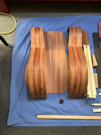 L00 Bloodwood and red spruce kit. 24.75 scale  MAPLE NECK