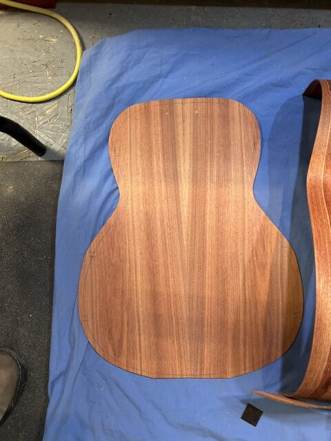 L00 Bloodwood and red spruce kit. 24.75 scale MAPLE NECK - Image 2